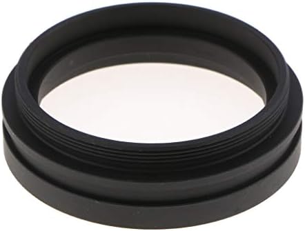 1X Допълнителен обектив за - 48 мм монтажна резба (черен, с опаковка 1 бр.)