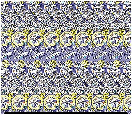 HTV с шарките на Деня Пейсли (19,66 x 36) - Цветни линии и форми
