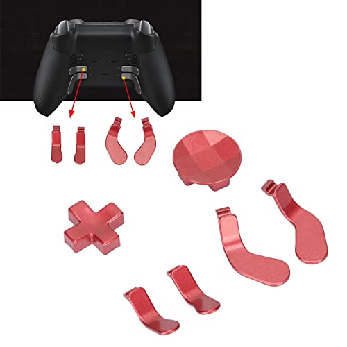 Метални D-образни накладки и ножове, Сменяеми Аксесоари за контролер от неръждаема стомана за Xbox One Elite Series 2
