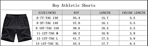 Спортни къси панталони за момчета ANHDM, бързо съхнещи Спортни Шорти 2023