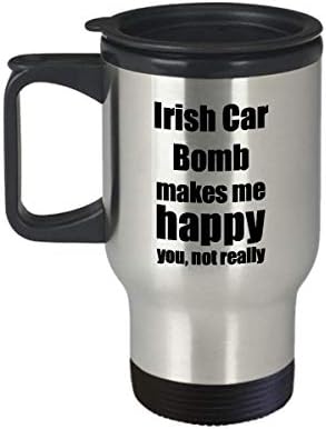 Ирландският Автомобили Бомба, Меню С Коктейли Чаша За Пътуване, Любителски Вентилатор, Забавна Идея За Подарък За Приятел, Разход