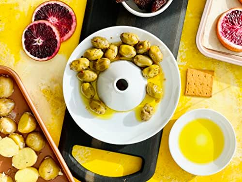 Corico - The Olive Boat & Pit Port - Фарфоровое Сервировочное ястие за месни ястия и леки Закуски