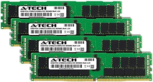 Комплект оперативна памет A-Tech 128 GB (4x32 GB) за HPE Apollo 6000 - DDR4 2133 Mhz PC4-17000 ECC с регистрация RDIMM 2Rx4 1.2
