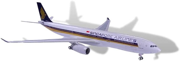 Полет 200 Airbus A330-300 Singapore Airlines 9V-SGG със стойка Ограничен Тираж 1/200 ГЛАСОВЕ Самолет, Готов модел