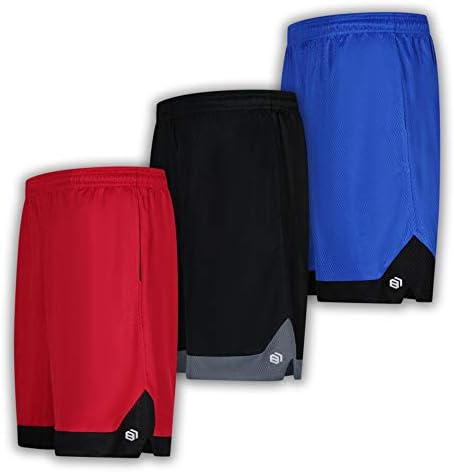 Спортни къси панталони Премиум-клас за активни момчета с джобове - 3 опаковки
