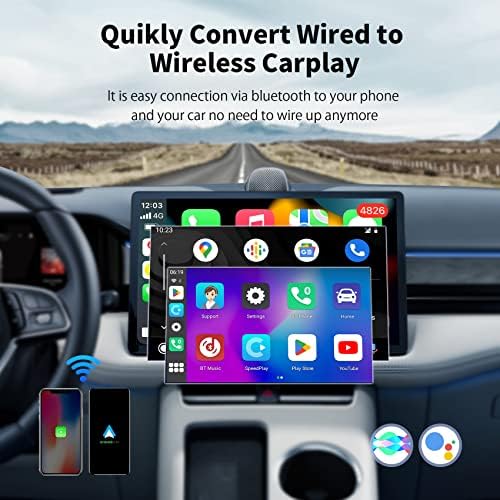 Безжичен адаптер CarPlay Безжичен адаптер за кола CarPlay и Android 3 в 1 е Подходящ за фабрика жични автомобили CarPlay с 2017