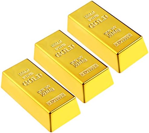 ABOOFAN 5 бр. Пират Пластмасов кюлчета Злато Бижута със Съкровища кюлчета Злато Подпори Пластмасови Златни Монети Украса Просперитет